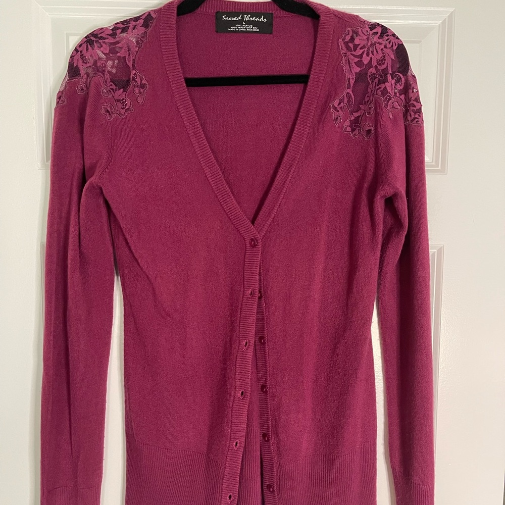 Sacred Threads Cardigan
